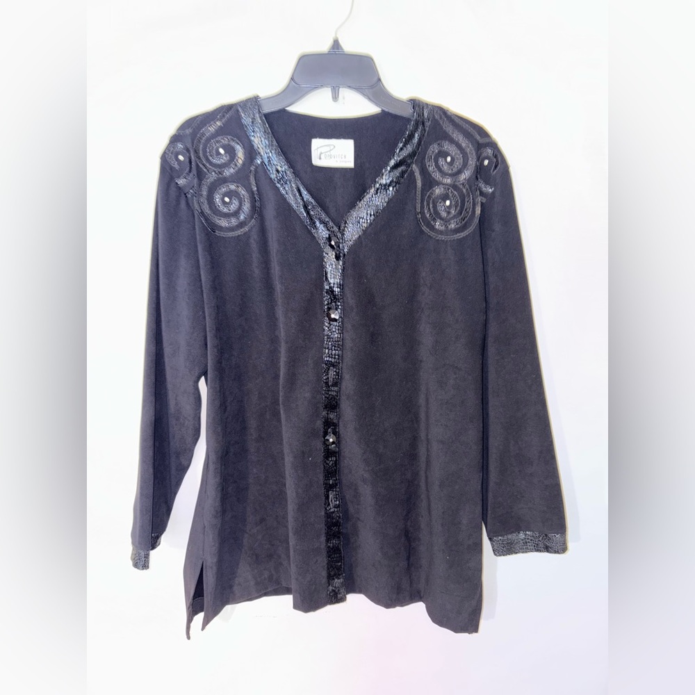 Vintage Popovich & Company Button Down Top